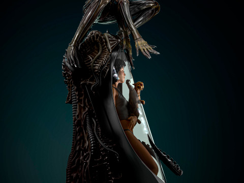 Alien 1979 3Dプリントモデル