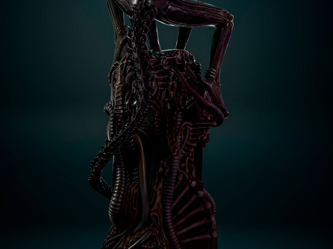 Alien 1979 3Dプリントモデル