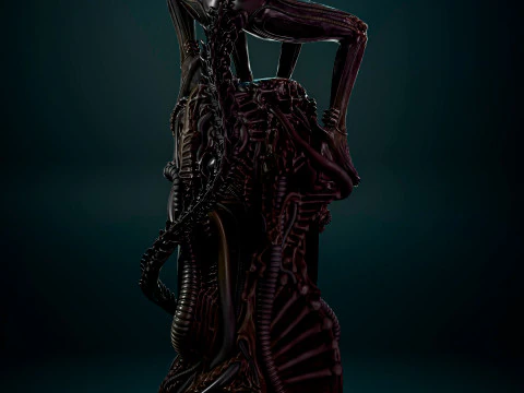 Alien 1979 3D Print Model