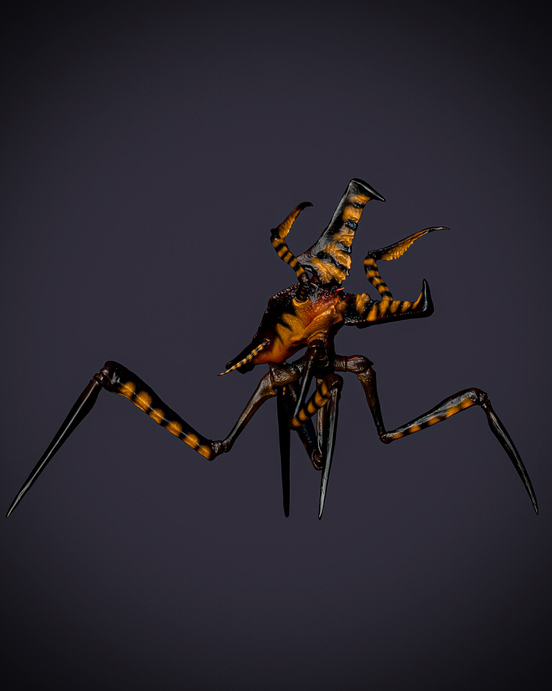 Arachnid - Starship Troopers 1997 3Dプリントモデル .c4d .max .obj .3ds .fbx .stl .blend