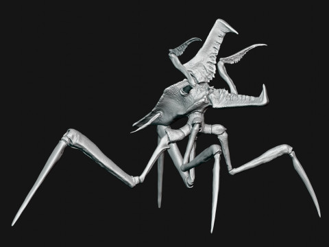 Arachnid - Starship Troopers 1997 3Dプリントモデル