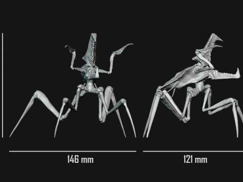 Arachnid - Starship Troopers 1997 3Dプリントモデル