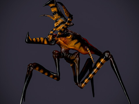 Arachnid - Starship Troopers 1997 3Dプリントモデル