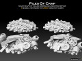Piles of Crap 3D Print Models