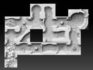Drakborgen and Dungeonquest 3D Tileset 3D Print Model