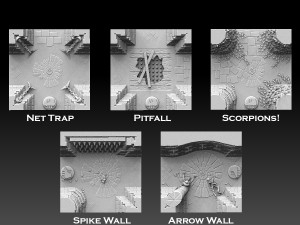 Drakborgen and Dungeonquest 3D Tileset 3D Print Model