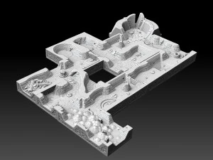 Drakborgen and Dungeonquest 3D Tileset 3D Print Model