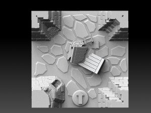 Drakborgen and Dungeonquest 3D Tileset 3D Print Model