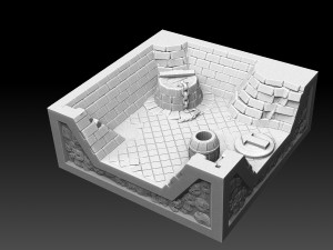 Drakborgen and Dungeonquest 3D Tileset 3D Print Model