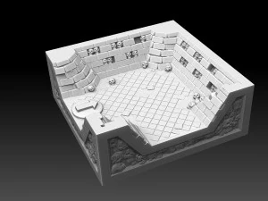 Drakborgen and Dungeonquest 3D Tileset 3D Print Model
