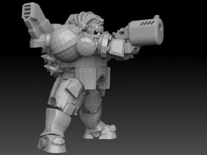 Ork Astroknight Megapack 3D Print Model