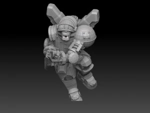 Ork Astroknight Megapack 3D Print Model