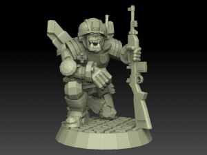 Ork Astroknight Megapack Modelo de impresión 3D