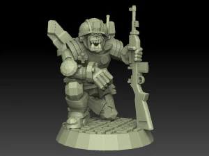 Ork Astroknight Megapack 3D Print Model