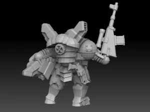 Ork Astroknight Megapack 3D Print Model