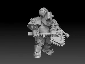 Ork Astroknight Megapack 3D Print Model