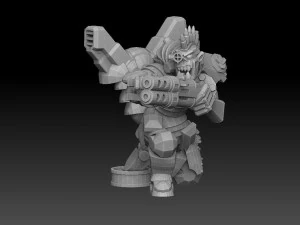 Ork Astroknight Megapack 3D Print Model
