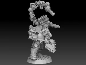 Ork Astroknight Megapack 3D Print Model