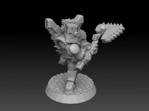 Ork Astroknight Megapack 3D Print Model