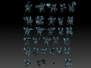 Ork Astroknight Megapack Modelo de impresión 3D