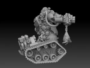 Tank Demons Megapack 3D Print Model