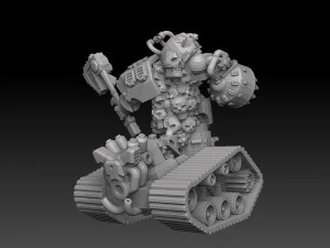 Tank Demons Megapack 3D Print Model