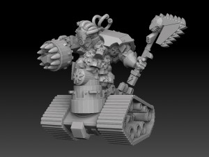 Tank Demons Megapack 3D 프린트 모델