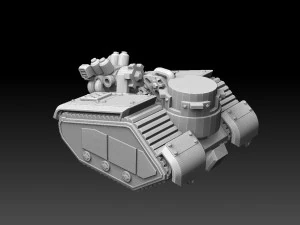 Tank Demons Megapack 3D Print Model