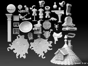 Doodad Megapack 3D Print Model
