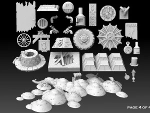 Doodad Megapack 3D Print Model