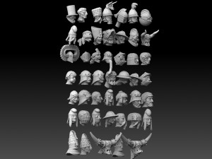 Head Megapack no 2 Modello di stampa 3D