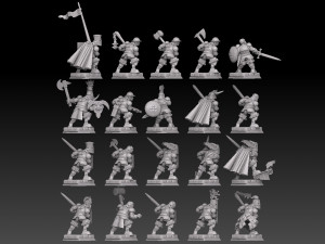 Medieval Knight Megapack Model do druku 3D