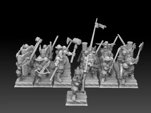 Medieval Knight Megapack 3D Print Model
