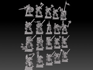 Medieval Knight Megapack Model do druku 3D