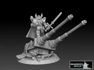 Astroknight Megapack Barehead Edition 3D Print Model