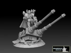 Astroknight Megapack Barehead Edition 3D Print Model