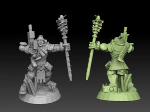 Astroknight Megapack Barehead Edition 3D Print Model