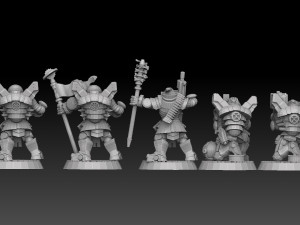 Astroknight Megapack Barehead Edition 3D प्रिंट मॉडल