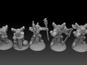 Astroknight Megapack Barehead Edition 3D Print Model