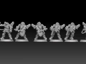 Astroknight Megapack Barehead Edition 3D Print Model