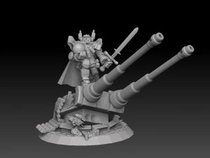 Astroknight Megapack Barehead Edition 3D Print Model