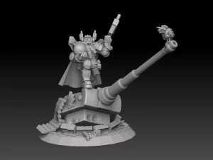 Astroknight Megapack Barehead Edition 3D Print Model