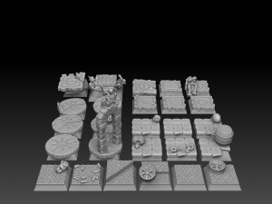 28mm Base Megapack 3D-printmodel