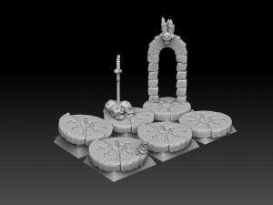28mm Base Megapack 3D-printmodel