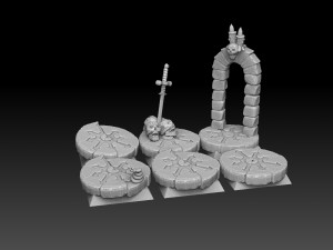 28mm Base Megapack 3D-printmodel