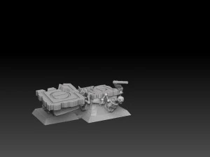 28mm Base Megapack 3D Print Model