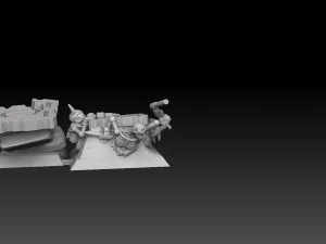 28mm Base Megapack 3D Print Model