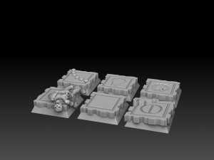 28mm Base Megapack 3D-printmodel