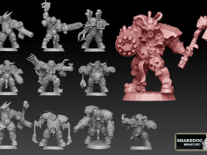 Destroyer Megapack 3Dプリントモデル