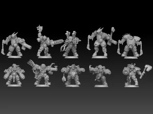 Destroyer Megapack 3D Print Model